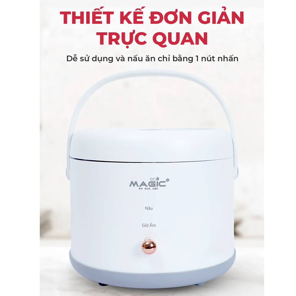 Nồi Cơm Điện Magic Eco AC-240 0.8 Lít 7