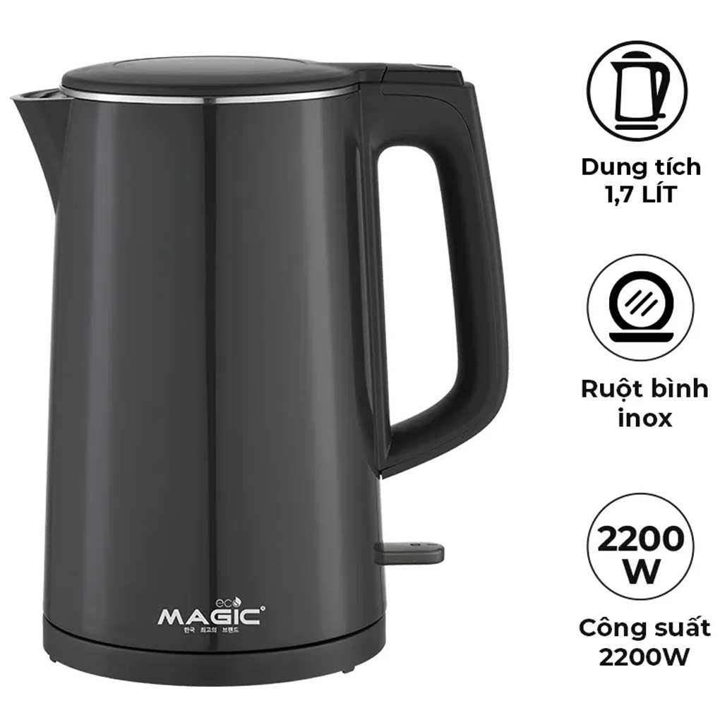 Bình Đun Siêu Tốc Magic Eco AC-40 1.7 Lít 1