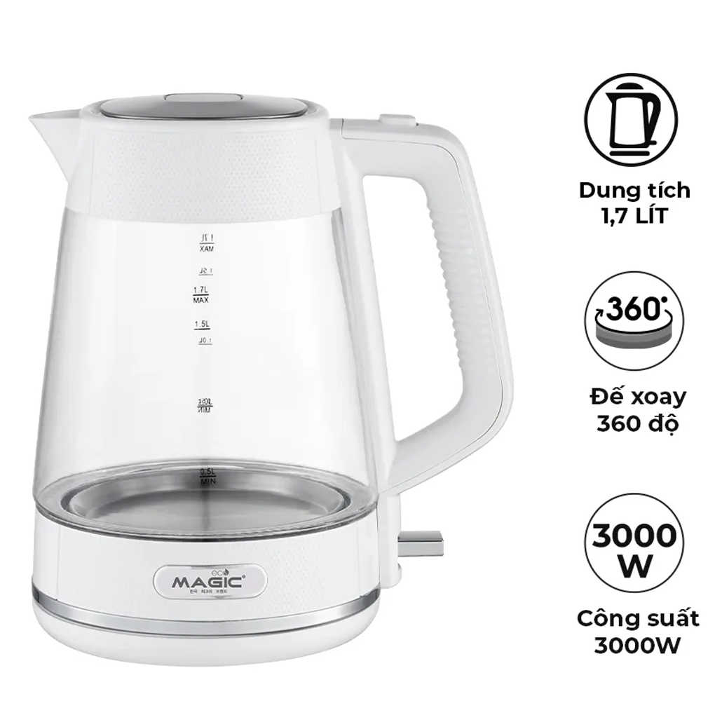 Bình Đun Siêu Tốc Magic Eco AC-41 1.7 Lít 1