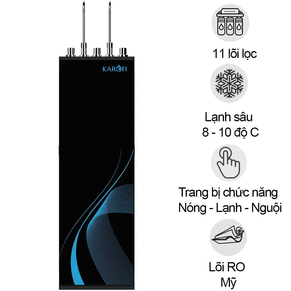 Máy Lọc Nước Nóng Nguội Lạnh Karofi KAD-M29 11 Lõi