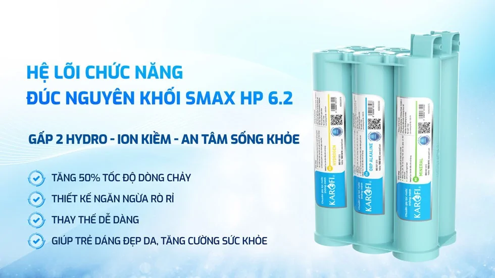 Máy Lọc Nước Nóng Nguội Lạnh Karofi KAD-M29 11 Lõi 14