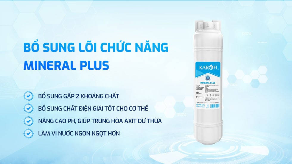 Máy Lọc Nước Nóng Nguội Lạnh Karofi KAD-M29 11 Lõi 15