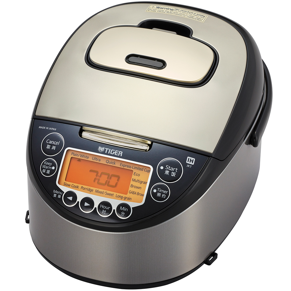 Nồi Cơm Điện Tử Cao Tần Tiger JKT-F10W 1 Lít - Nhật Bản 0