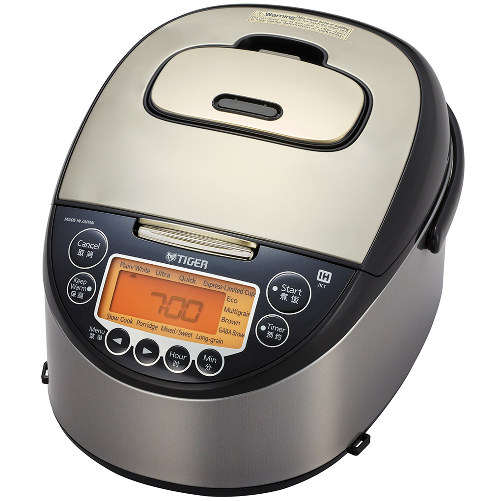 Nồi Cơm Điện Tử Cao Tần Tiger JKT-F18W 1.8 Lít - Nhật Bản 0