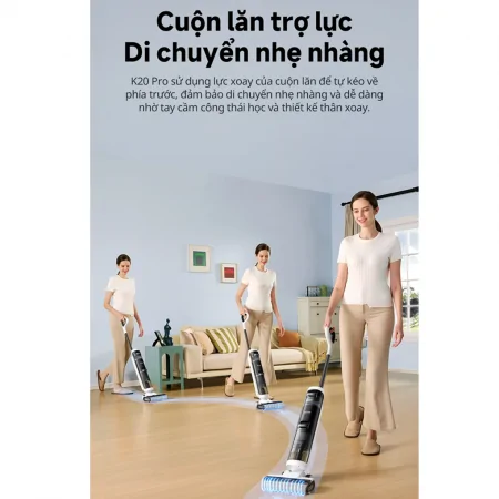 Máy Hút Bụi Lau Sàn Khô Và Ướt Đa Năng Dreame Mova K20 Pro 10