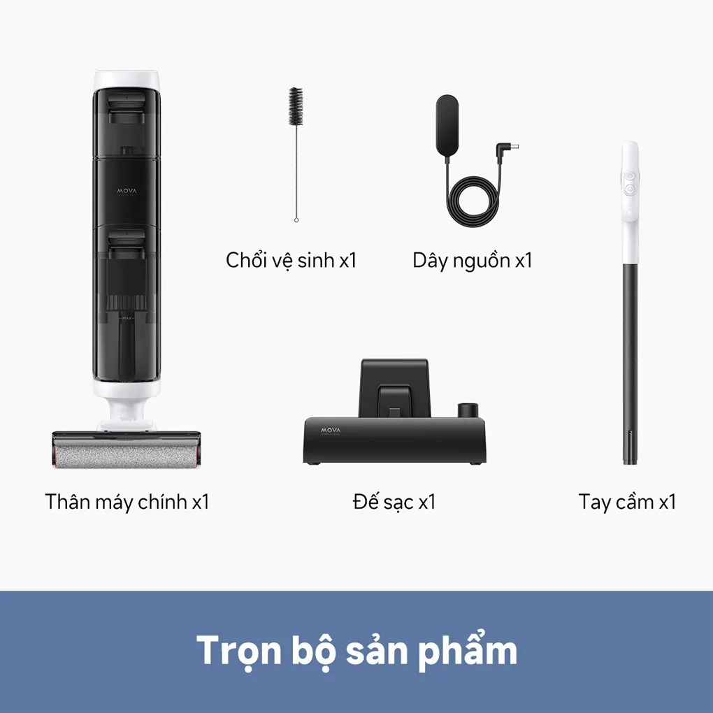 Máy Hút Bụi Lau Sàn Khô Và Ướt Đa Năng Dreame Mova K20 Pro 6