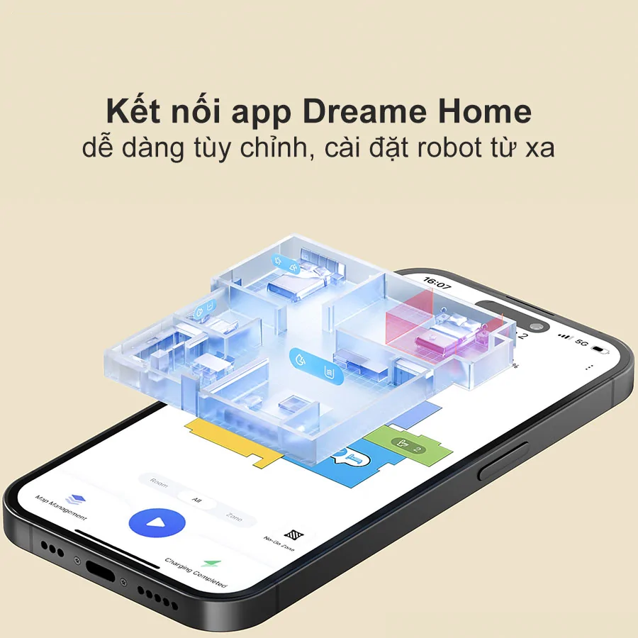 Robot Hút Bụi Lau Nhà Thông Minh Dreame D9 Max Gen 2.0 19