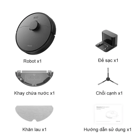 Robot Hút Bụi Lau Nhà Thông Minh Dreame D9 Max Gen 2.0 20