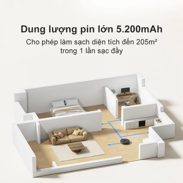 Robot Hút Bụi Lau Nhà Thông Minh Dreame D9 Max Gen 2.0