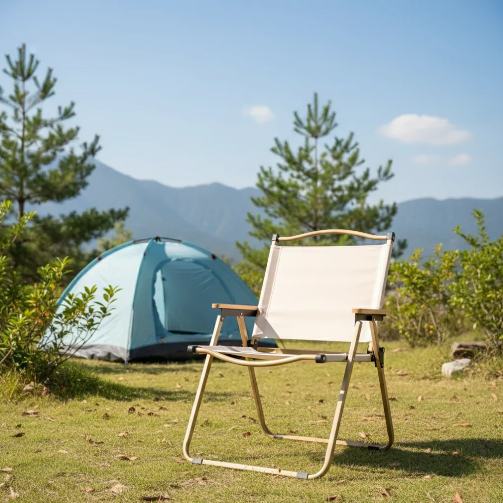 Ghế xếp Fuji ECOC020BKLG Nâu/vàng