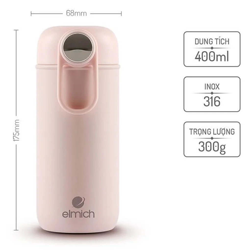 Bình Giữ Nhiệt Inox 316 Elmich EL8018 5
