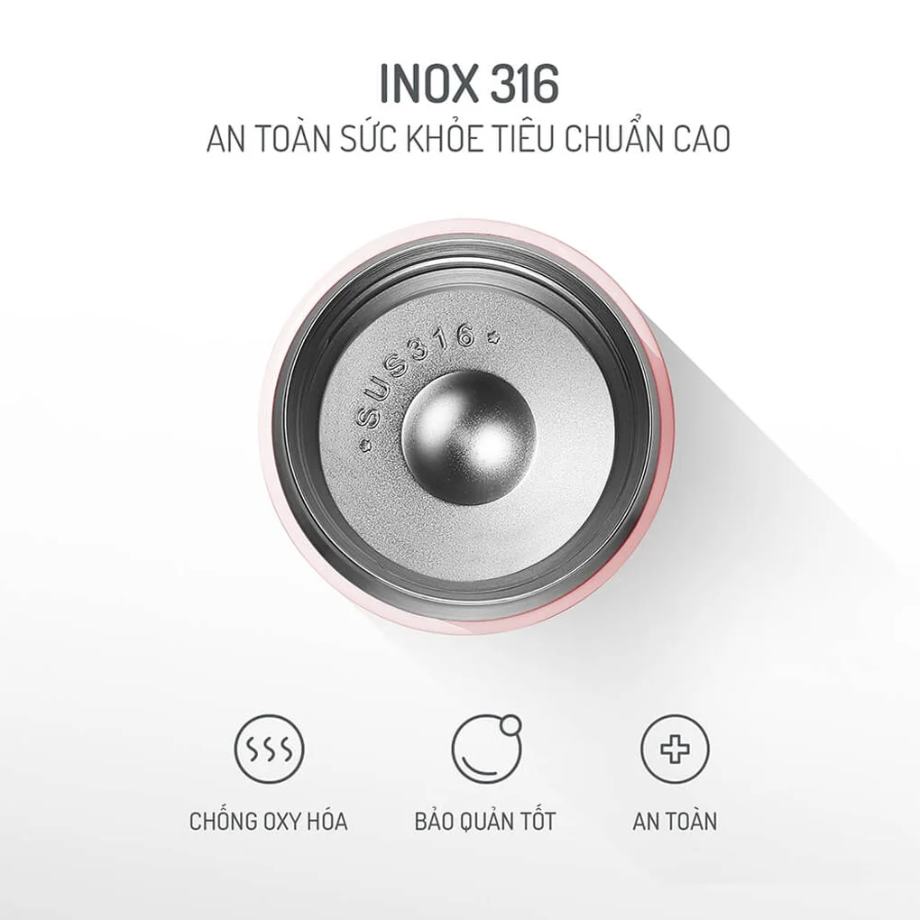 Bình Giữ Nhiệt Inox 316 Elmich EL8018 7