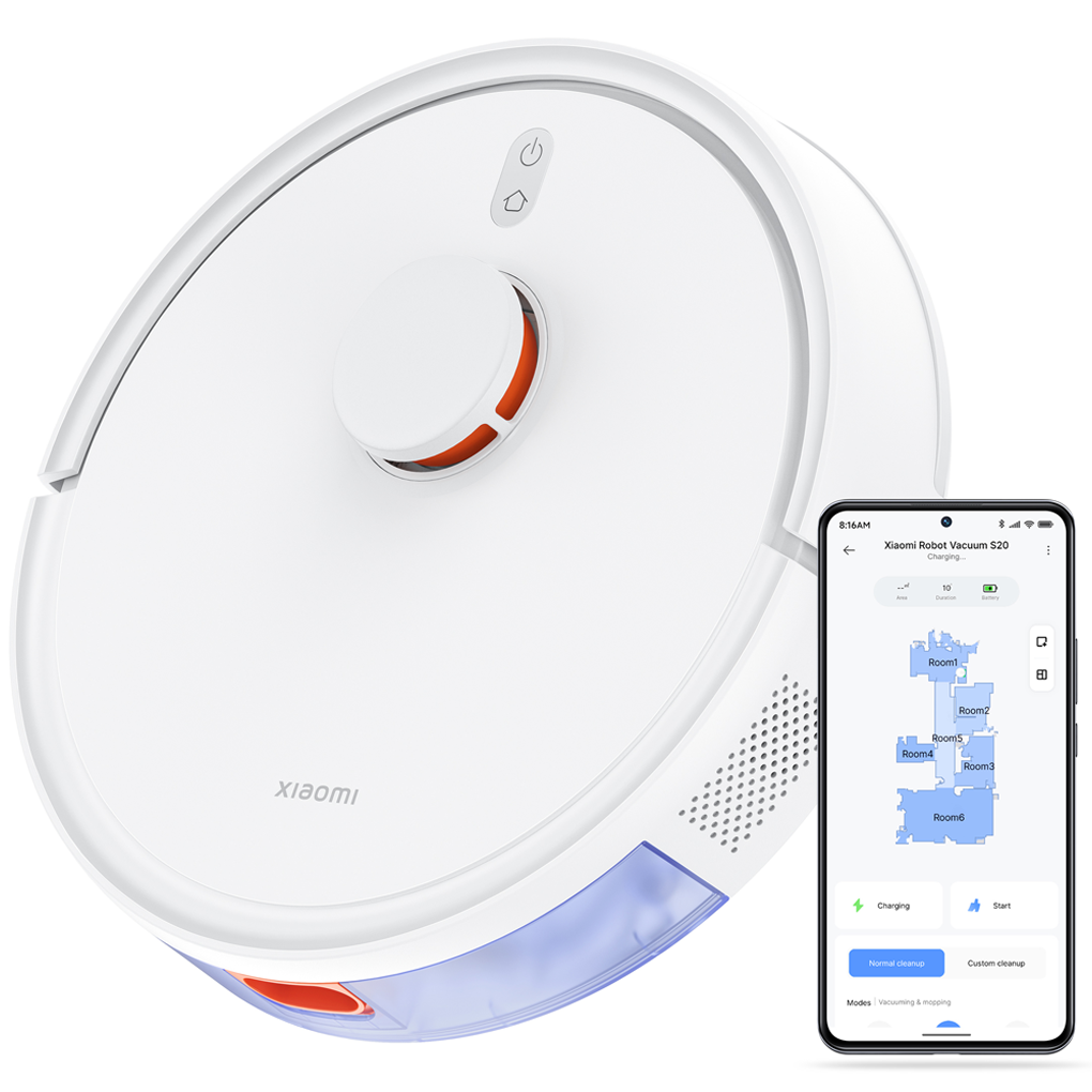 Robot Hút Bụi Lau Nhà Xiaomi Vacuum S20 EU(BHR8629EU) 12