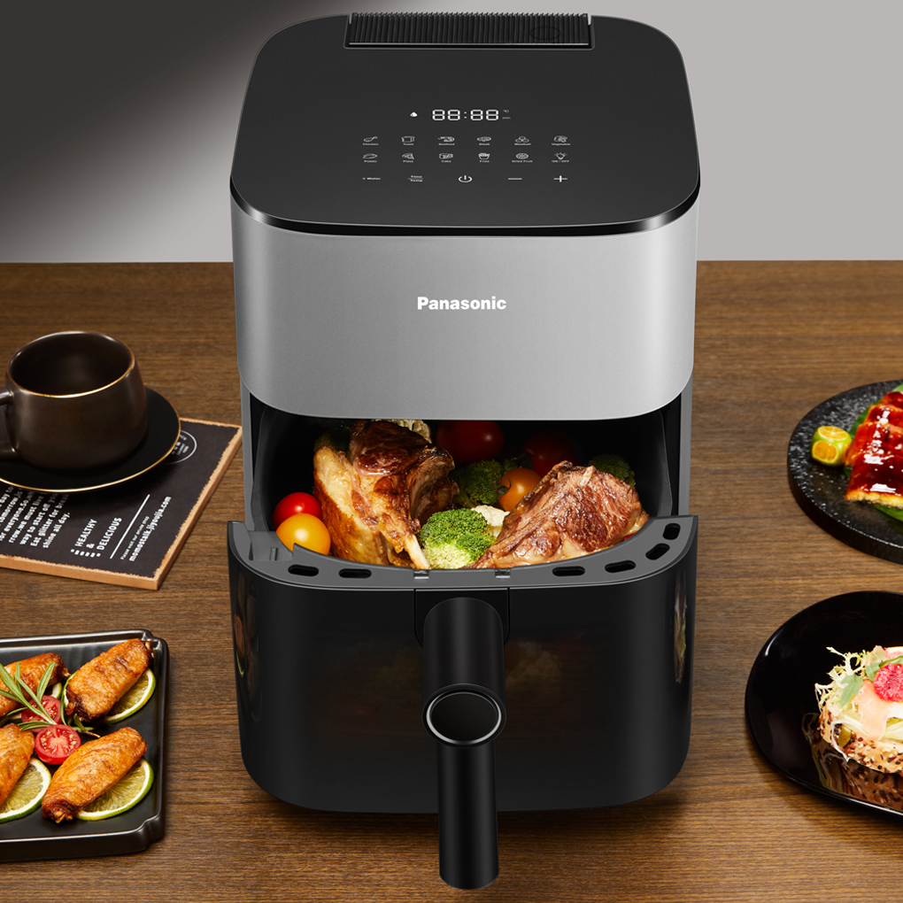 Nồi Chiên Không Dầu Panasonic NF-CC500SRA 5.0 Lít 6