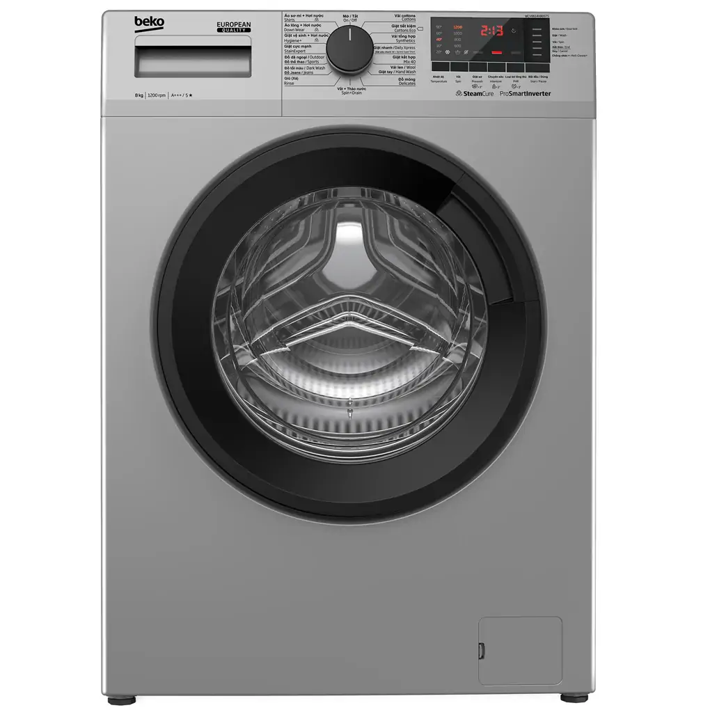 Máy Giặt Beko Inverter 8 Kg WCV8614XB0STS