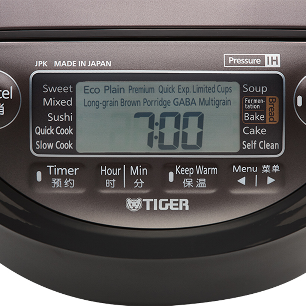 Nồi Cơm Điện Tử Cao Tần Áp Suất Tiger JPK-W10W-T - Nhật Bản 2