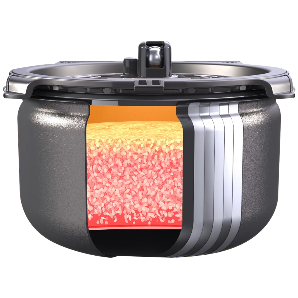 Nồi Cơm Điện Tử Cao Tần Áp Suất Tiger JPK-W18W 1.8 Lít - Nhật Bản 2