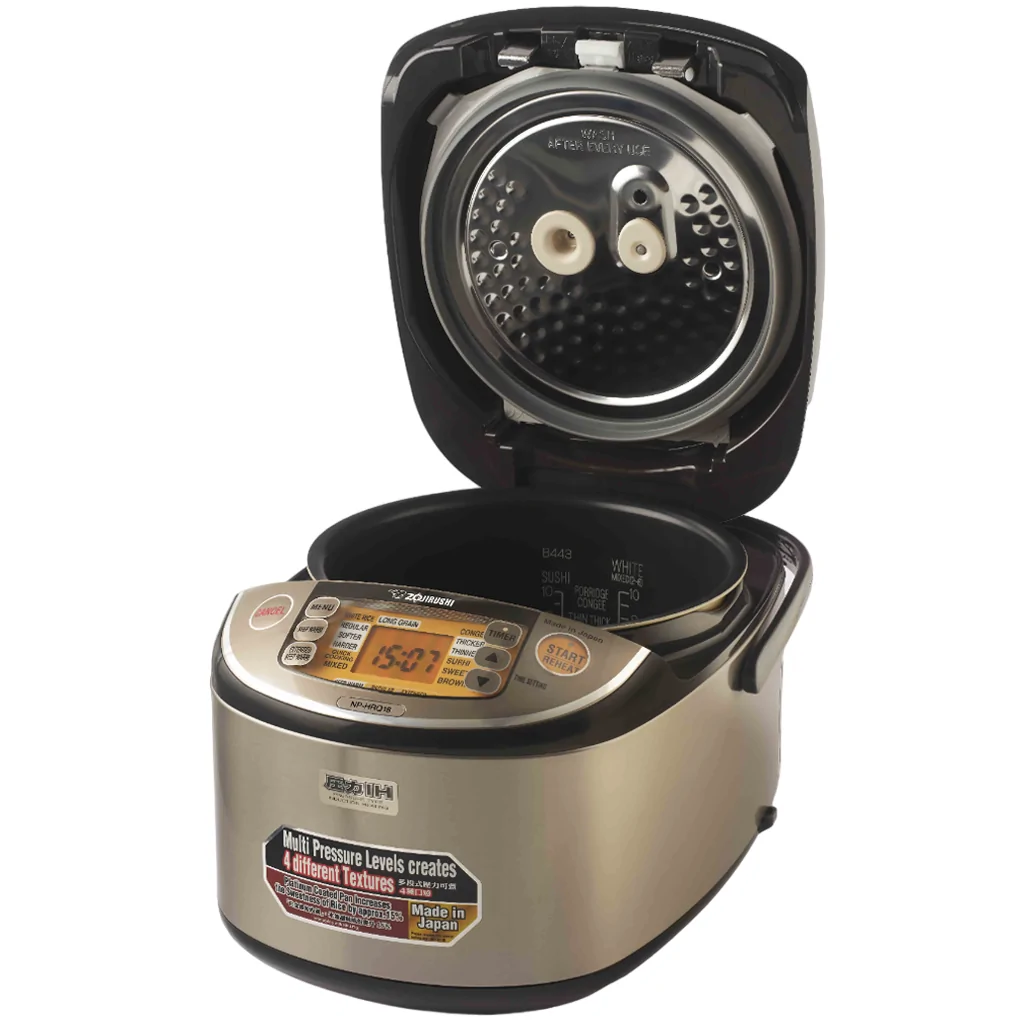 Nồi Cơm Áp Suất Điện Tử Cao Tần Zojirushi NP-HRQ18-XT - 1.8 Lít - Xuất Xứ Nhật Bản 2