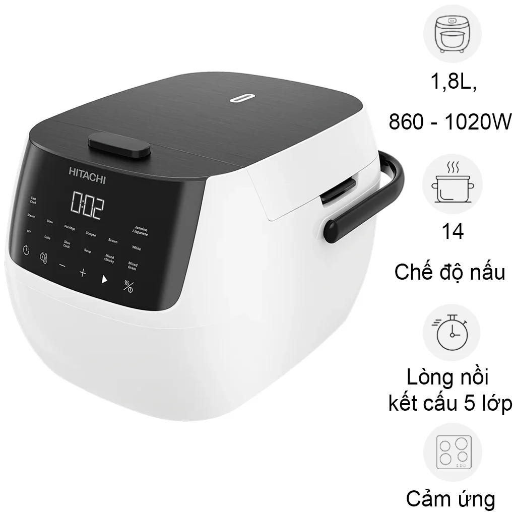 Nồi Cơm Điện Tử RZ-R18XN-W 1.8 Lít