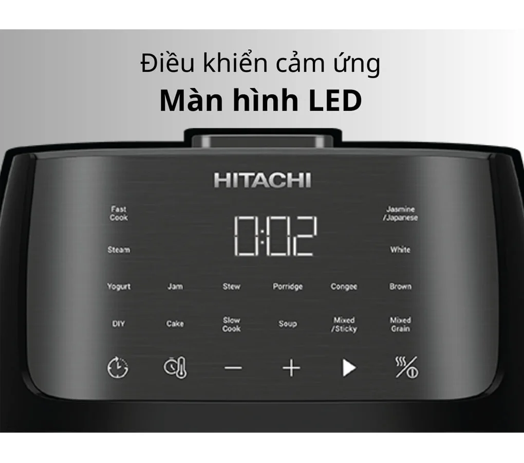 Nồi Cơm Điện Tử Hitachi RZ-S18VN-BK 1.8 Lít 7