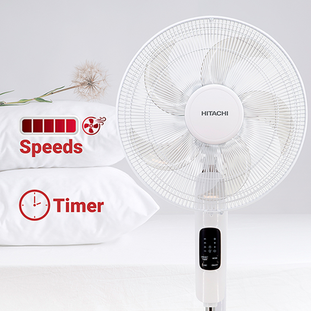 Quạt Đứng Hitachi LF-A6RCWN 5