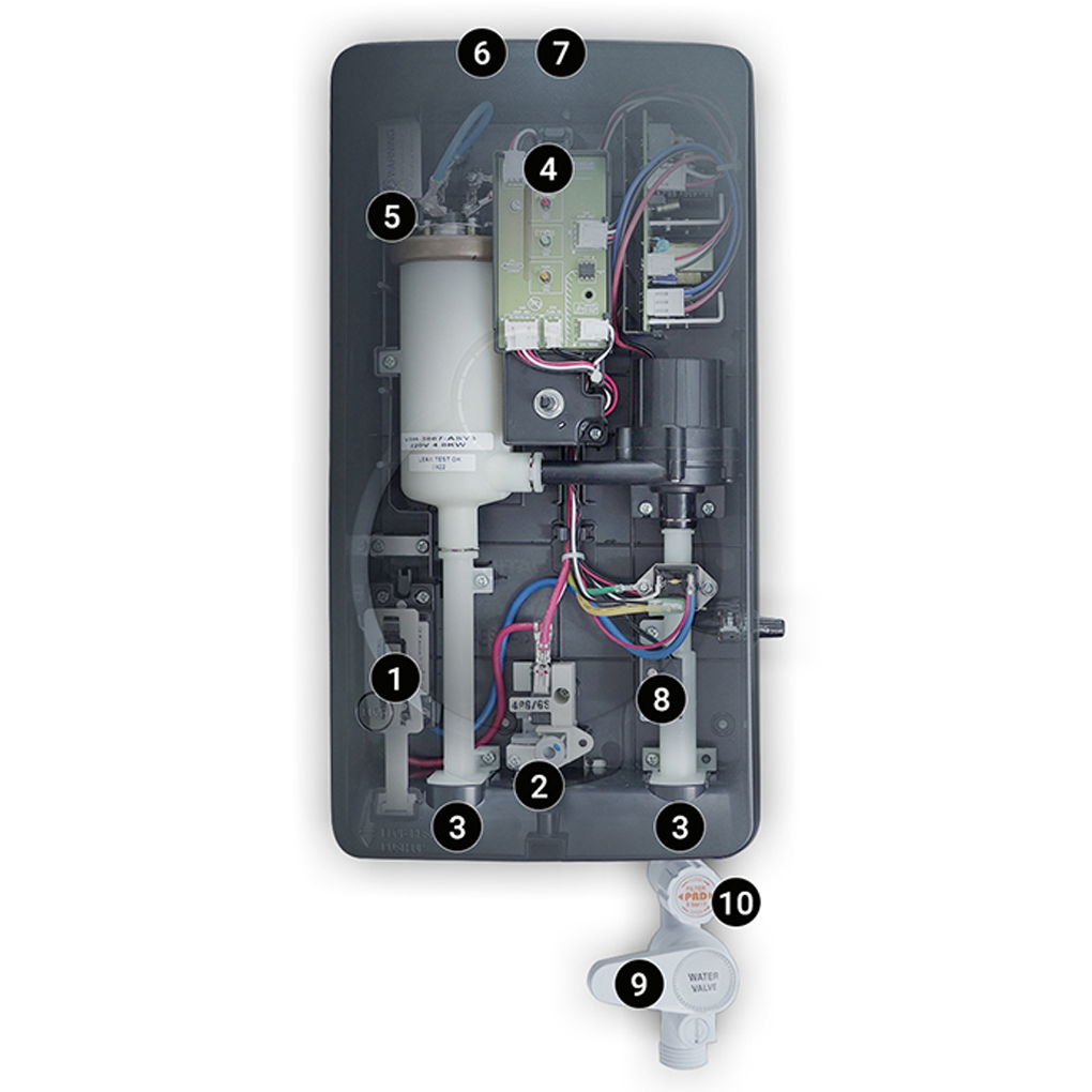 Máy Nước Nóng Trực Tiếp Hitachi HES-48GPYMMSAVN - Thái Lan 3