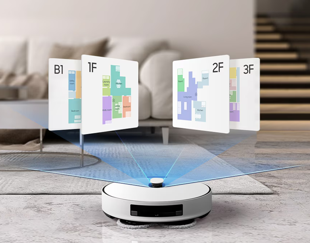 Robot Hút Bụi Lau Nhà Samsung VR7MD96514G/SV 26