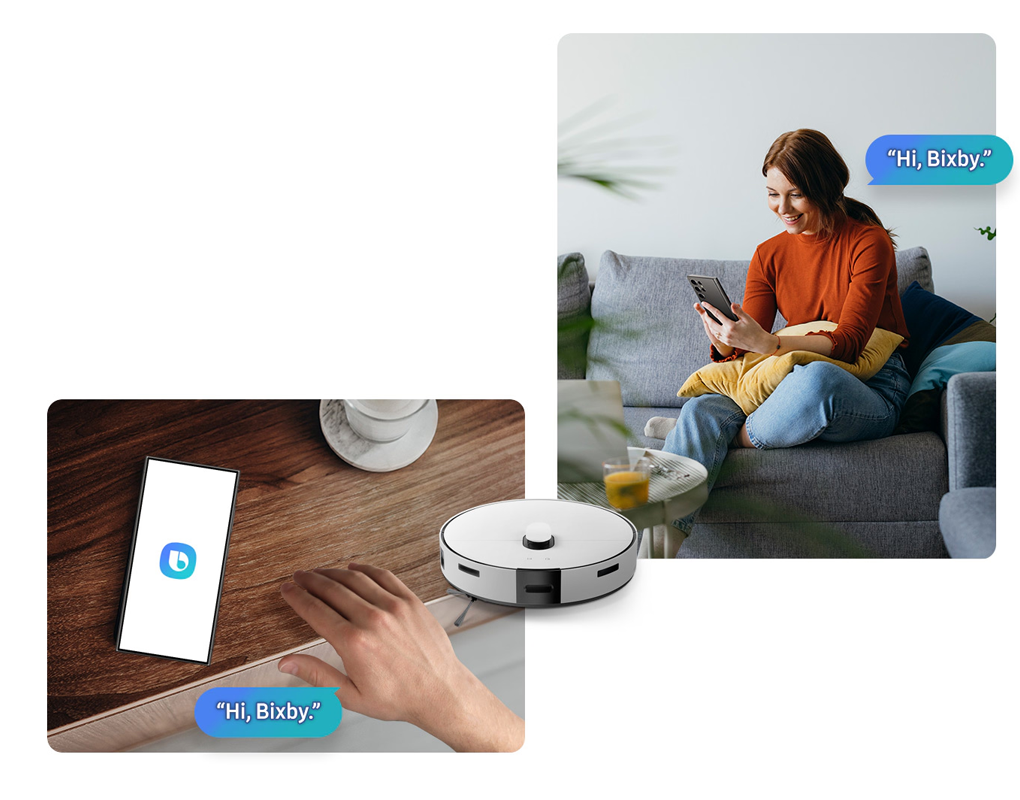 Robot Hút Bụi Lau Nhà Samsung VR7MD96514G/SV 29