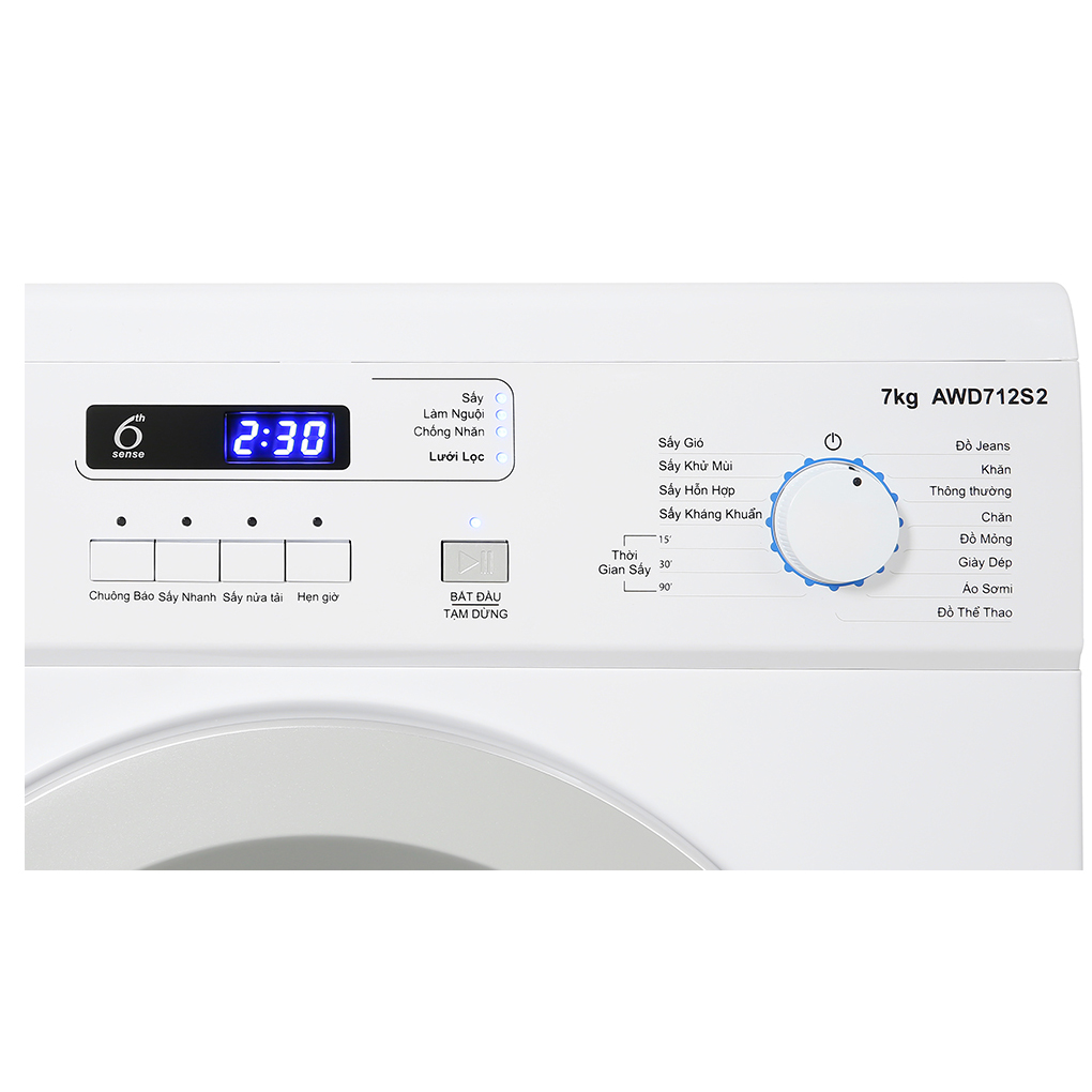 Máy Sấy Thông Hơi Whirlpool 7 Kg AWD712S2 3