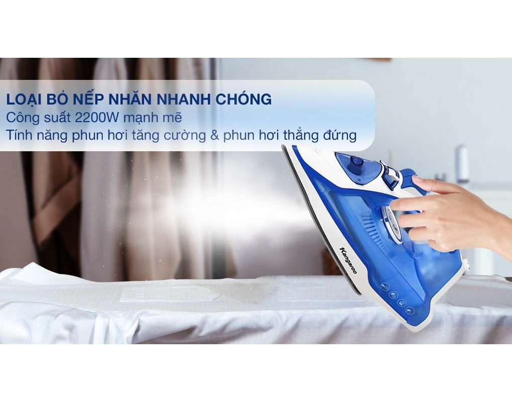 Bàn Ủi Hơi Nước Kangaroo KGSI2200 7