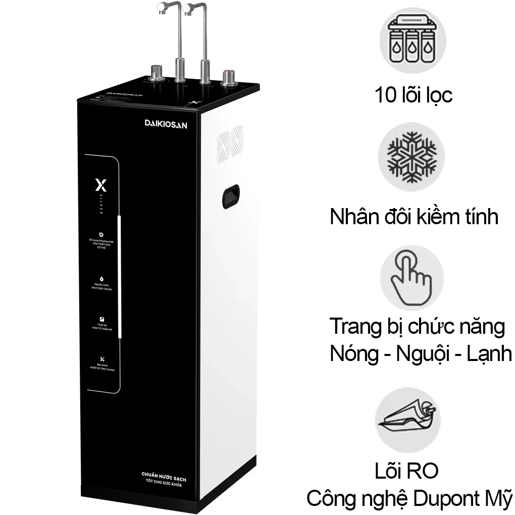 Máy Lọc Nước RO Nóng Nguội Lạnh DN309 10 Lõi