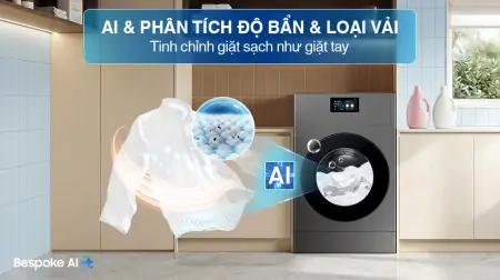 Máy Giặt Sấy Samsung Inverter 25/15 Kg WD25DB8995BZSV