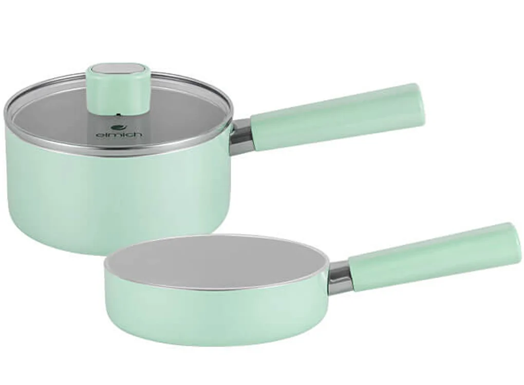 Bộ Nồi Chảo Chống Dính Elmich Baby EL-5222SK Size 16cm