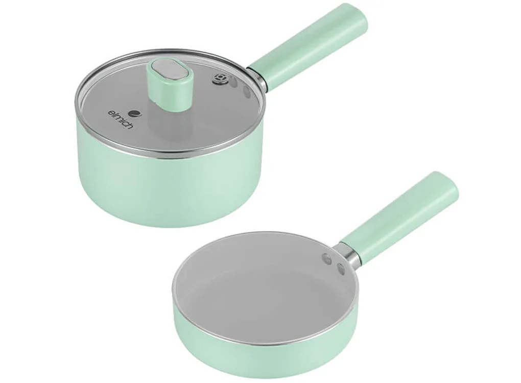Bộ Nồi Chảo Chống Dính Elmich Baby EL-5222SK Size 16cm 0