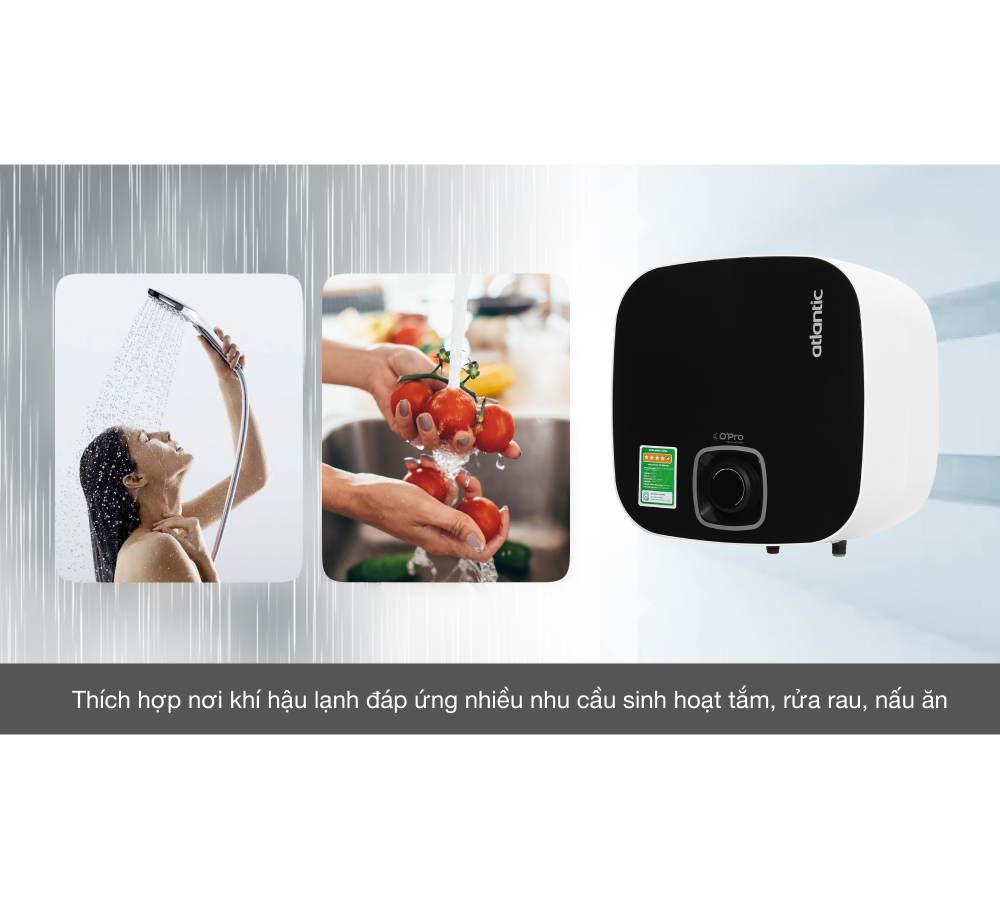 Máy Nước Nóng Gián Tiếp 15 Lít Atlantic SWH 15A M-N2 Nanto Plus - Thái Lan 6