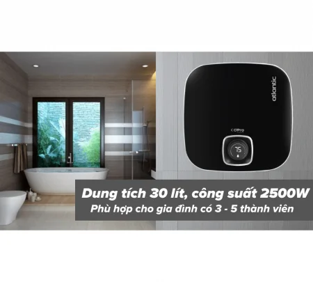 Máy Nước Nóng Gián Tiếp 30 Lít Atlantic SWH 30A M-N2 Nanto Plus - Thái Lan 3