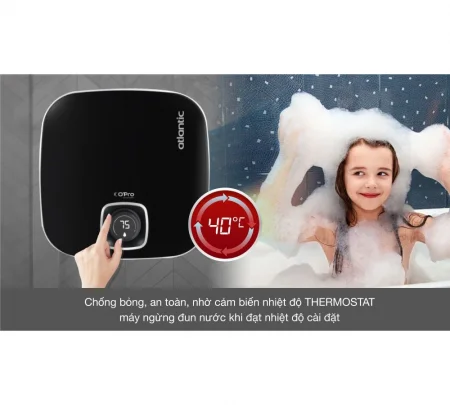 Máy Nước Nóng Gián Tiếp 30 Lít Atlantic SWH 30A M-N2 Nanto Plus - Thái Lan 5