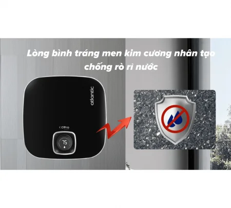 Máy Nước Nóng Gián Tiếp 30 Lít Atlantic SWH 30A M-N2 Nanto Plus - Thái Lan 9