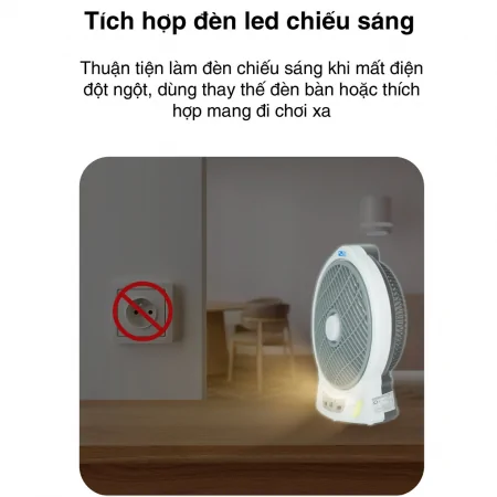 Quạt Sạc 12W AC ARF03D106 5