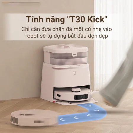Robot Hút Bụi Lau Nhà Ecovacs T30 PRO OMNI - Trắng 19