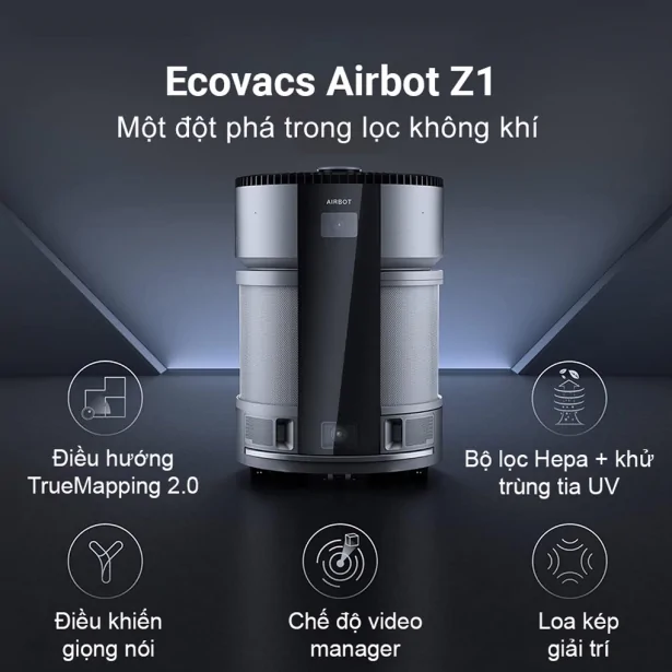 Robot Lọc Không Khí Ecovacs AIRBOT Z1