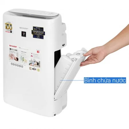 Máy Lọc Không Khí Và Tạo Ẩm Sharp KI-N40V-W 29W 13