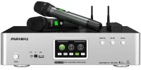 Amply Karaoke Tích Hợp Vang Số Và Micro Không Dây Paramax EURO A700 (Silver)