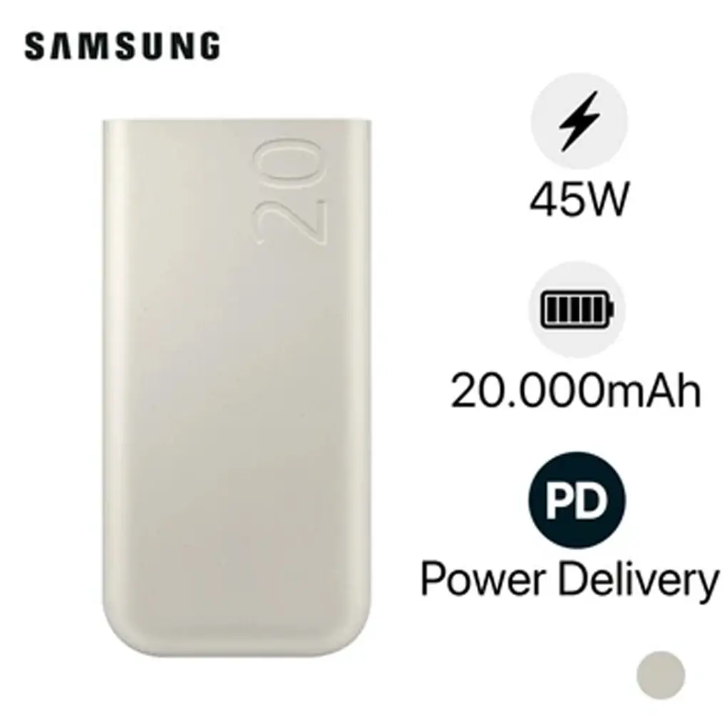 Sạc Dự Phòng Samsung 20,000 mAh, 45W (P4520)