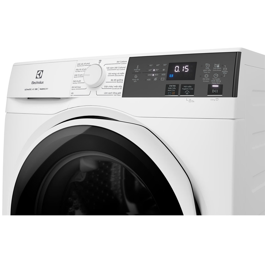 Máy Giặt Sấy Electrolux Inverter 9/6 Kg EWW9024P3WC 2