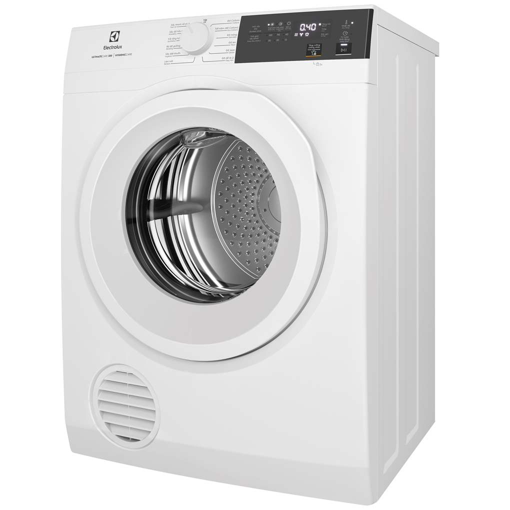 Máy Sấy Thông Hơi Electrolux 9 Kg EDV904H3WC 0