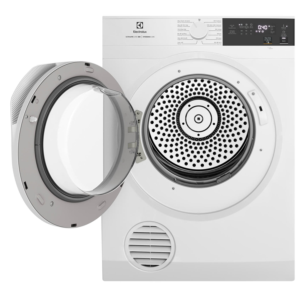 Máy Sấy Thông Hơi Electrolux 9 Kg EDV904H3WC 1