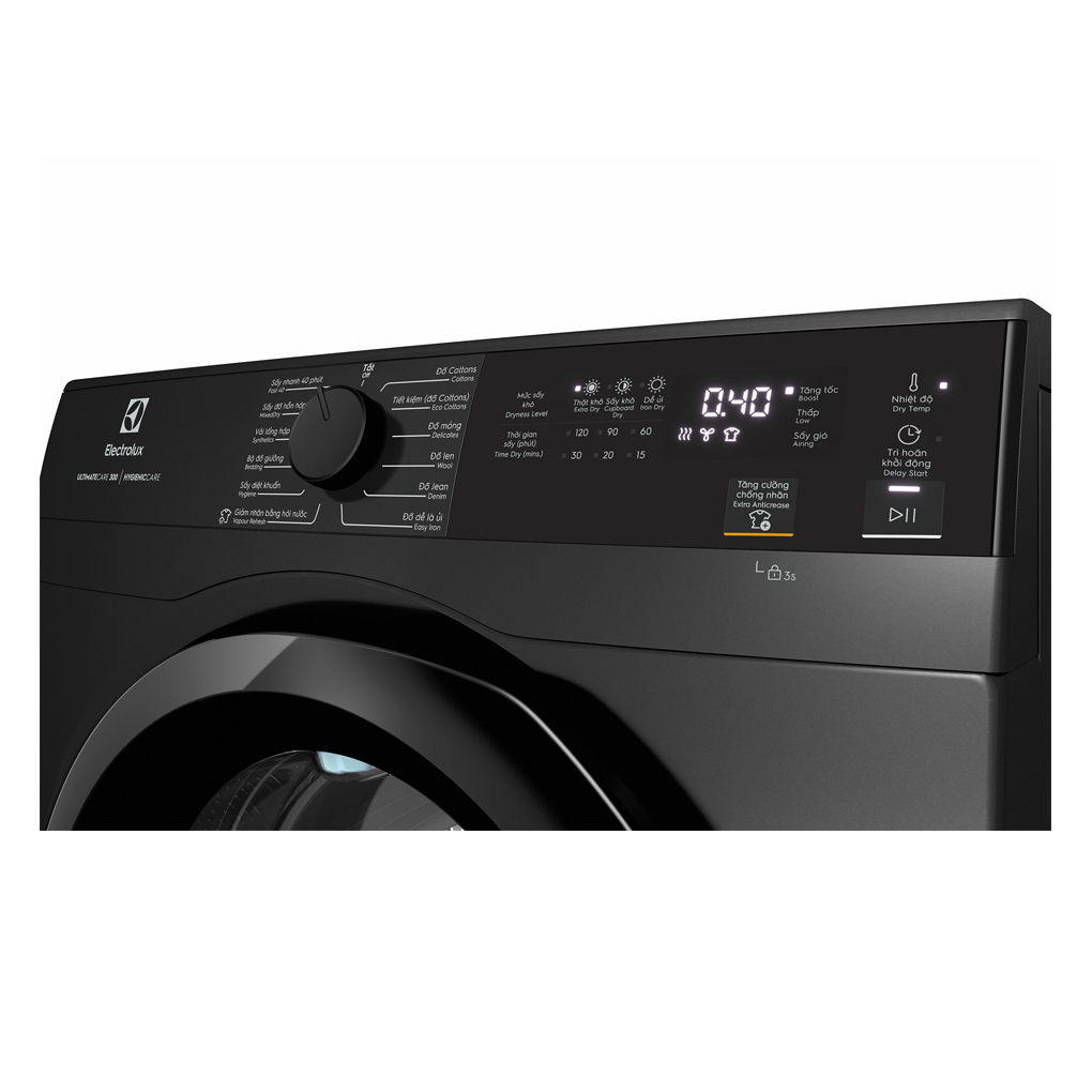 Máy Sấy Thông Hơi Electrolux 9 Kg EDS904N3SC 0