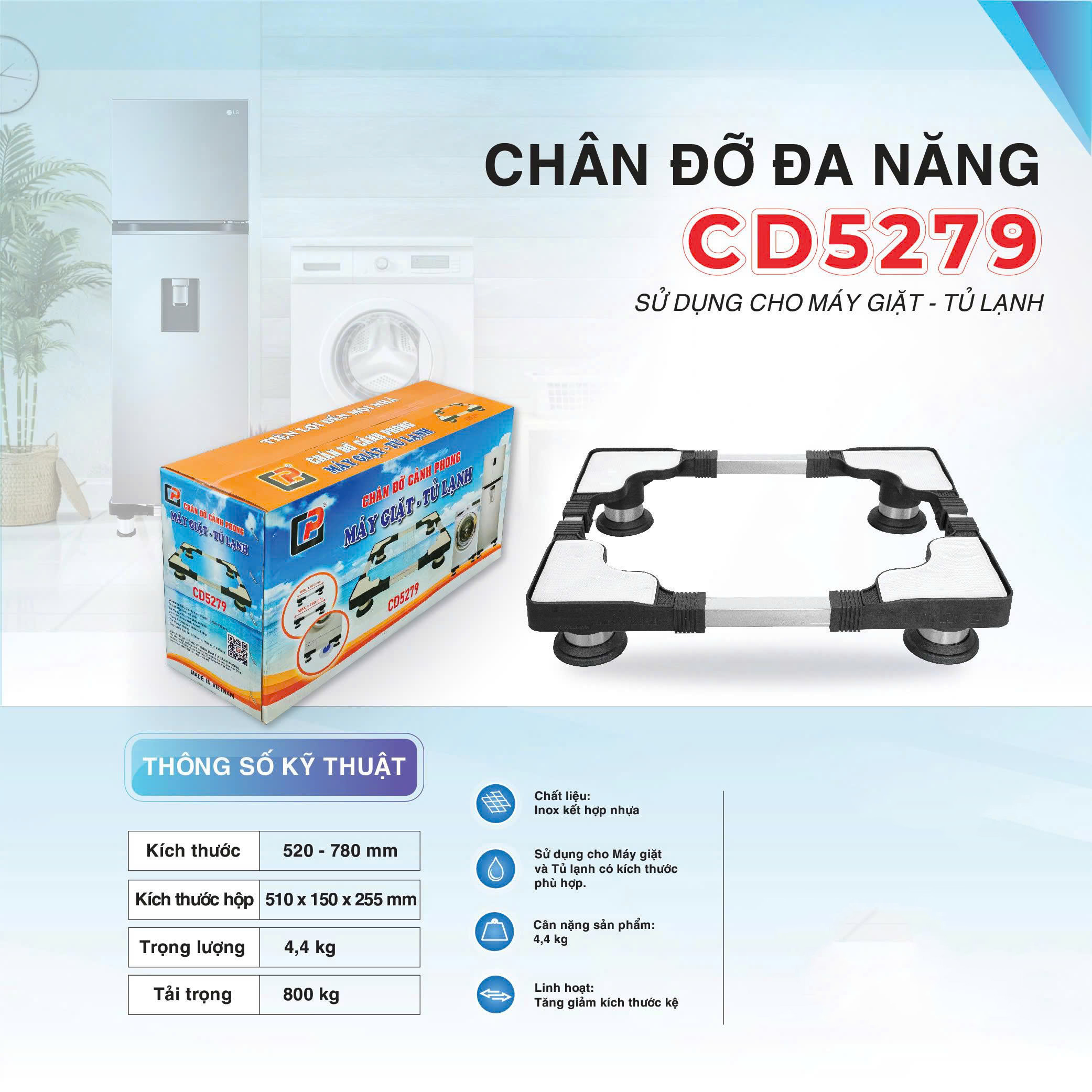 Chân Đỡ Cảnh Phong CD5279 0
