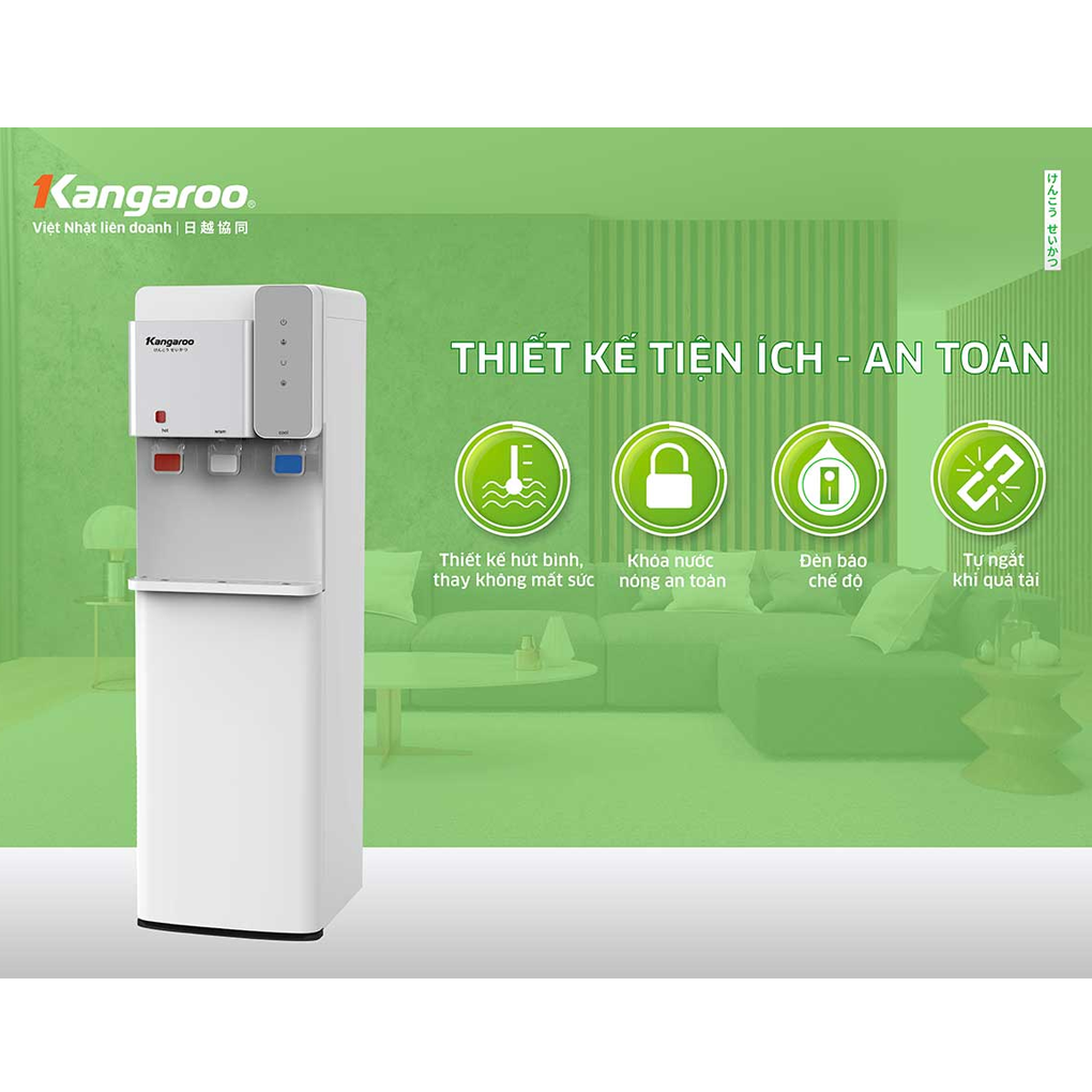 Máy Làm Nóng Lạnh Nước Uống Kangaroo KG63A3 6